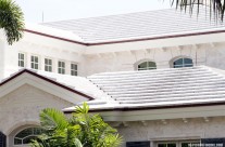 Boral Atlantis All Thickbutt in White with Copper Flashings – Ocean Reef Residence